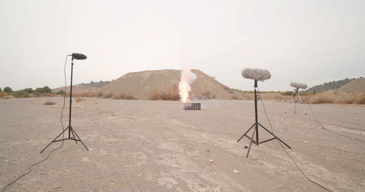 Evento del IVAM y Spook con la mascletà como tema