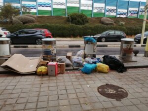 basuras Port Saplaya