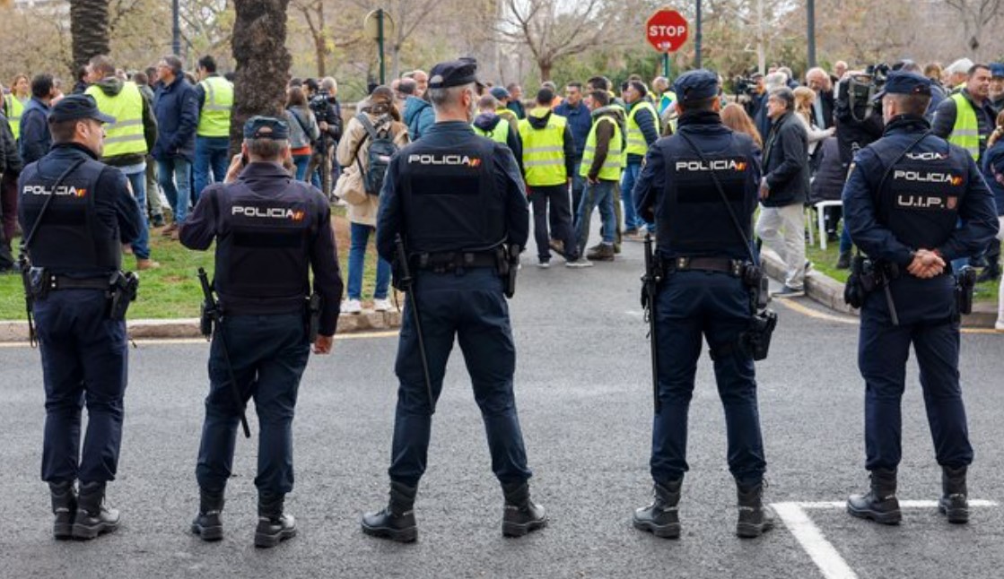 Delegación del Gobierno Valencia manifestación agricultores