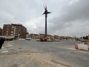 escultura la Paloma de Manises