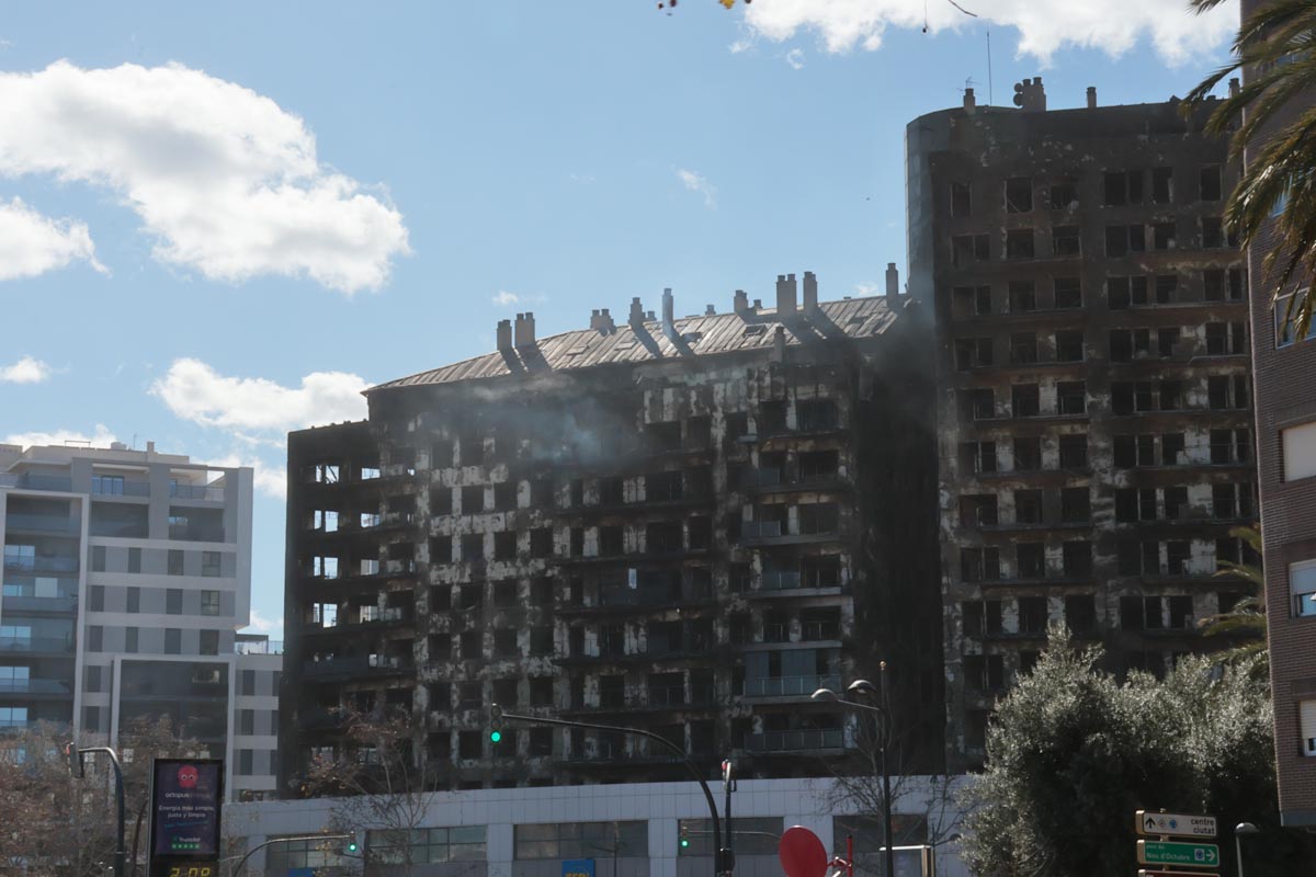 incendio Campanar Valencia