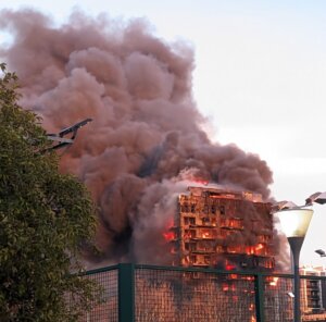 incendio edificio Maestro Rodrigo 3