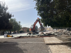 Inici obres CEIP Mare de Déu del Patrocini de Foios 3