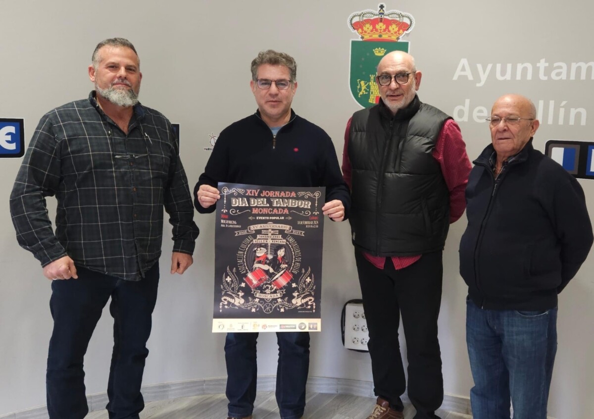 Presentación de la Jornada del Tambor en Moncada