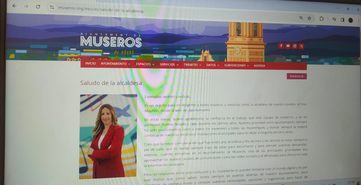 nueva web accesible Museros