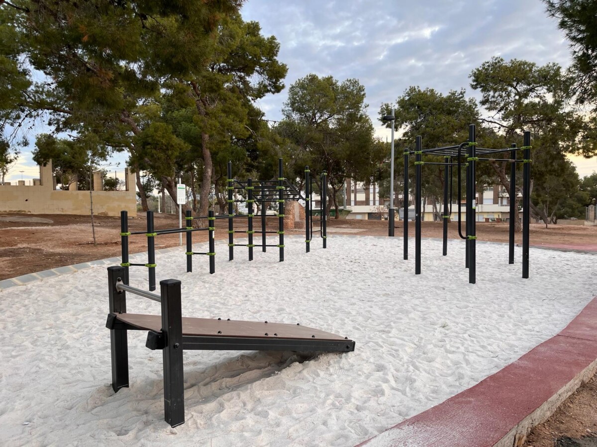 nuevo parque de calistenia Moncada