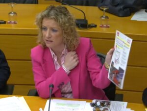 Paqui Bartual comision transportes Cortes Valencianes