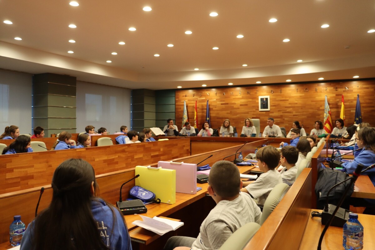 Pleno Consejo Infancia Torrent primer pleno