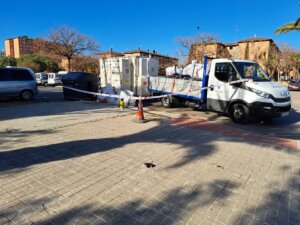 Servicio municipal de recogida de escombros y enseres en Paterna