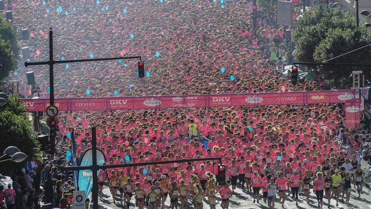 Carrera de la Dona Central Lechera Asturiana