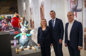 Exposición de ninots en la Diputació de València
