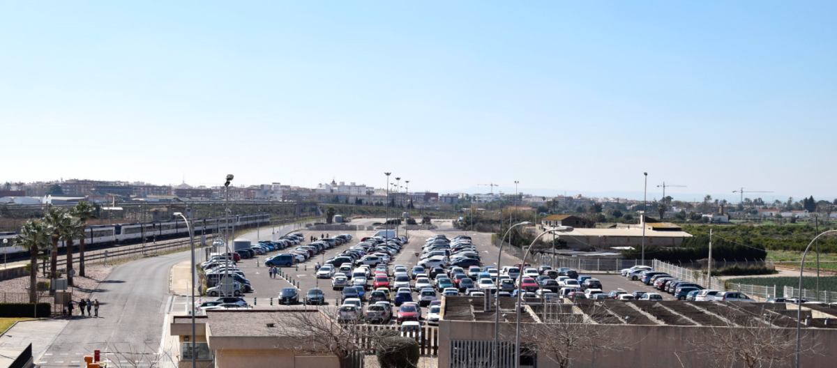 aparcamiento gratuito Valencia Sud