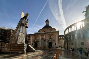 cadafal Virgen ofrenda fallas