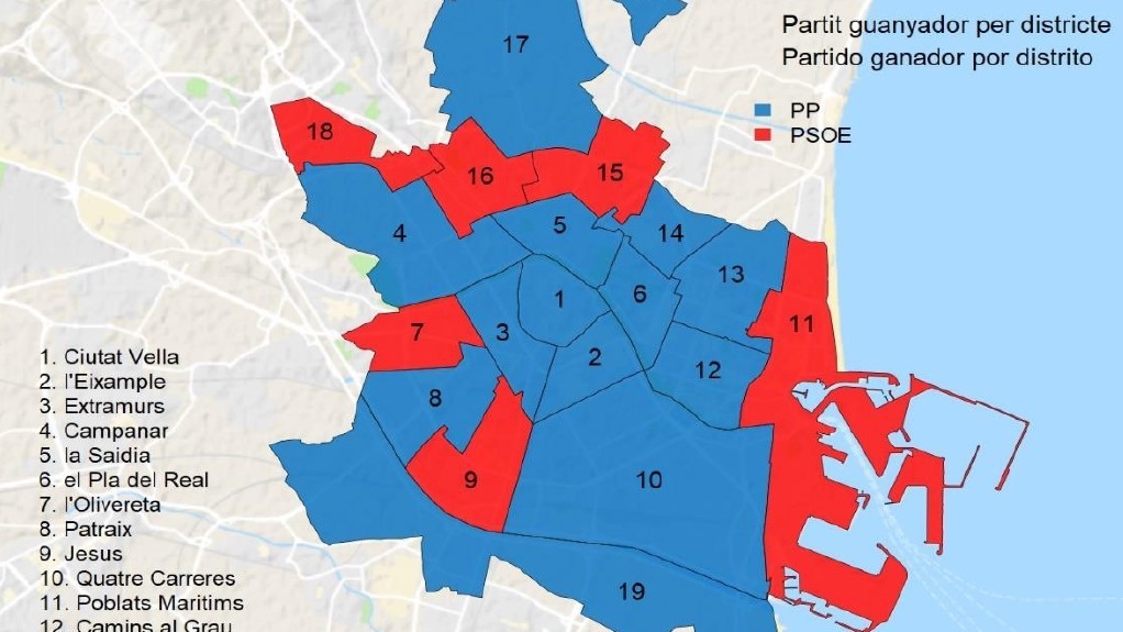 Districtes Eleccions generals