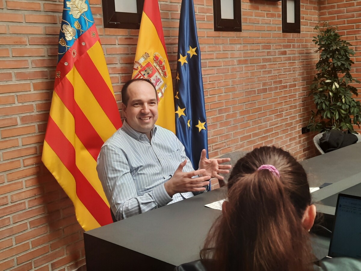 entrevista Guillermo Luján alcalde Aldaia