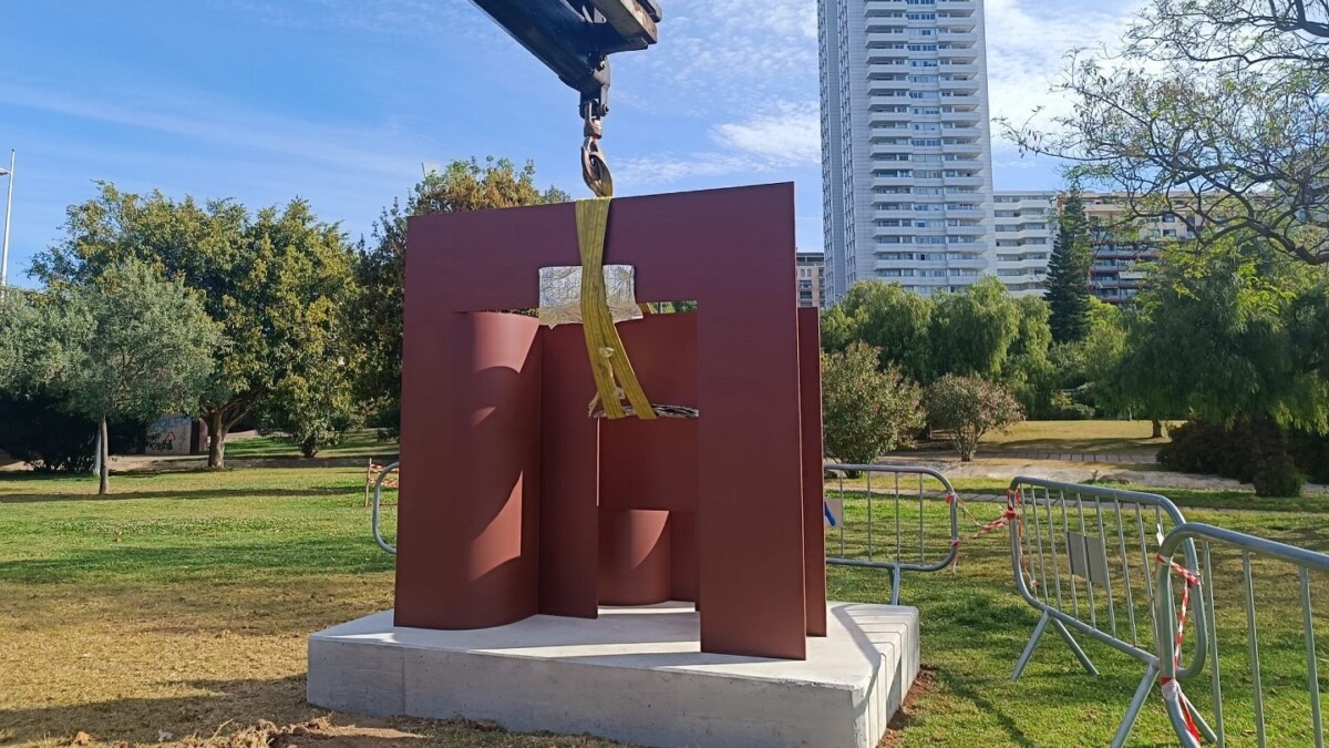 Escultura DIESCO Jardí Turia