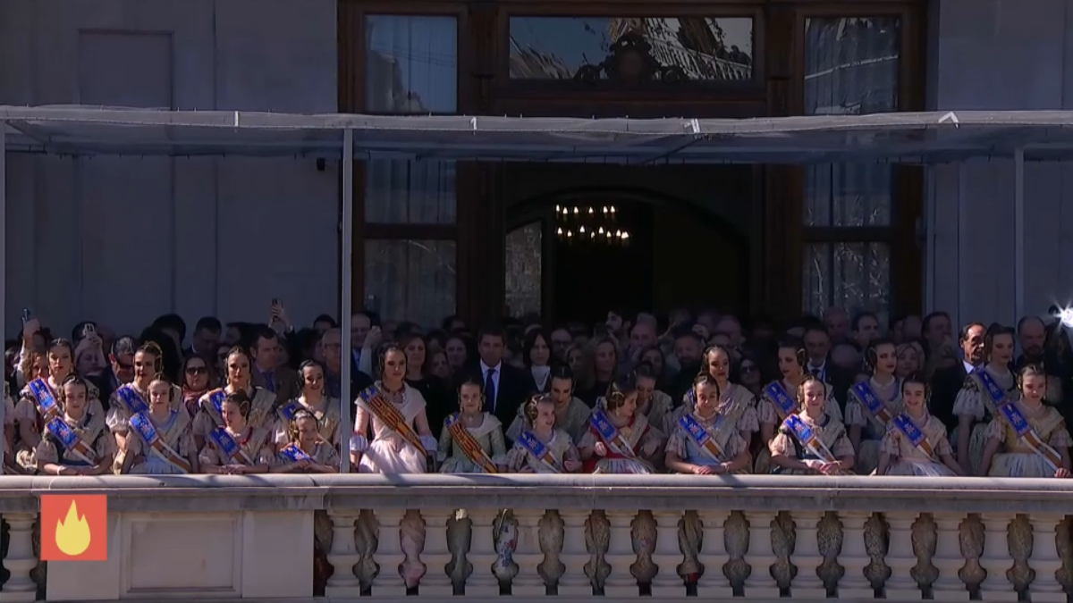 Balcón municipal en la mascletà