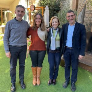 Gloria Tello amb el jurat dels Premis Iturbi