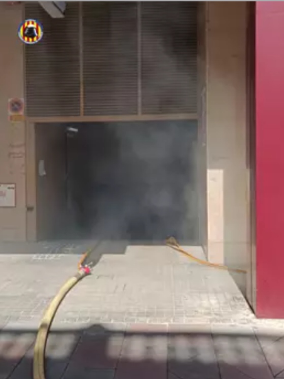 incendio parking Mislata