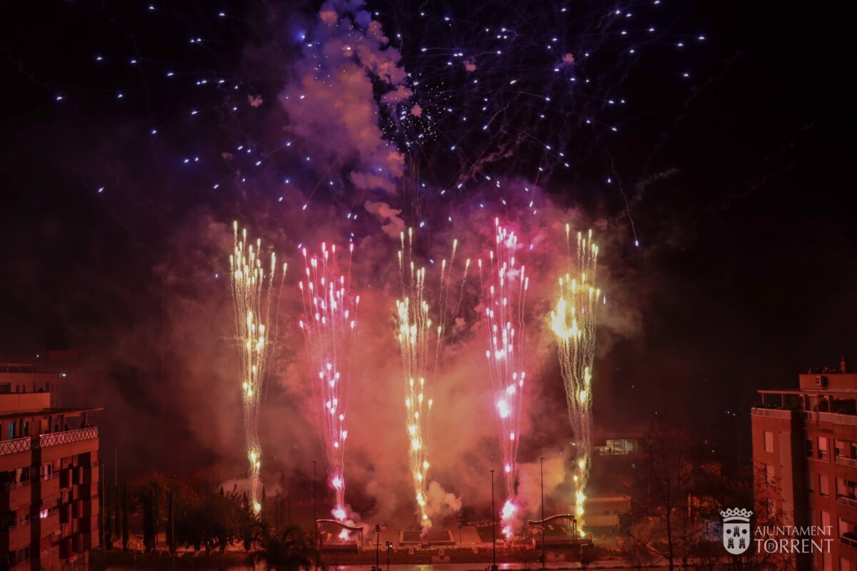 L'arribada del foc de Torrent