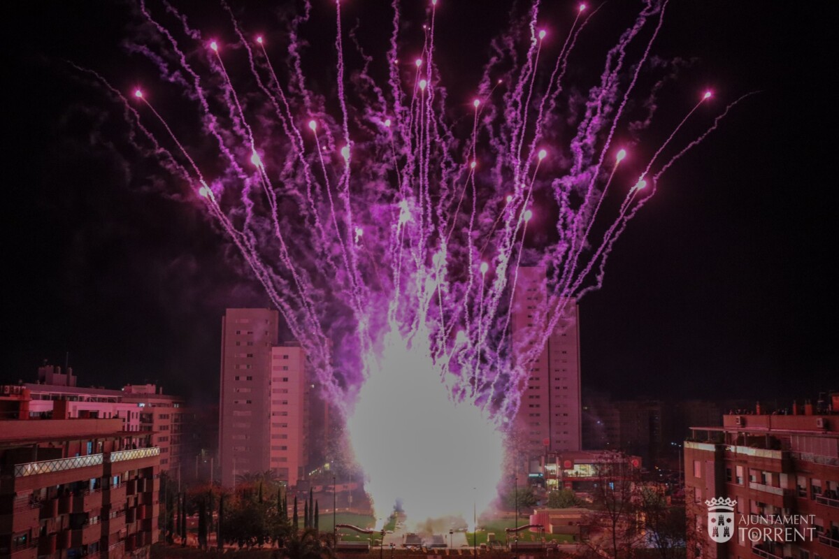 L'arribada del foc de Torrent