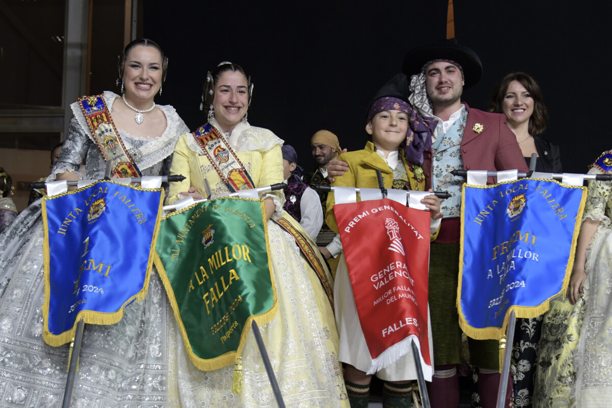 Lliurament de premis de les Falles de Paiporta 2024