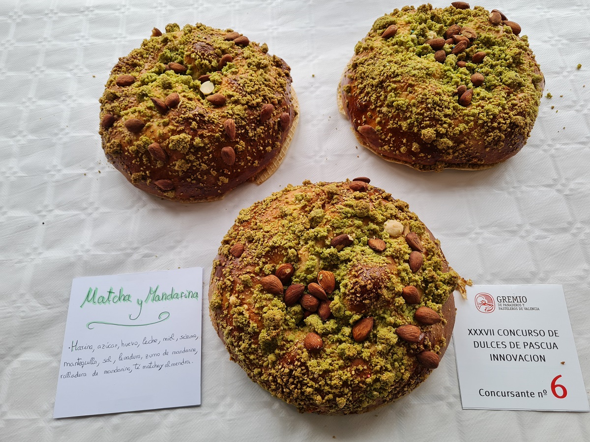 Primer premio de innovación para el Horno San Antonio por su panquemao de matcha y mandarina