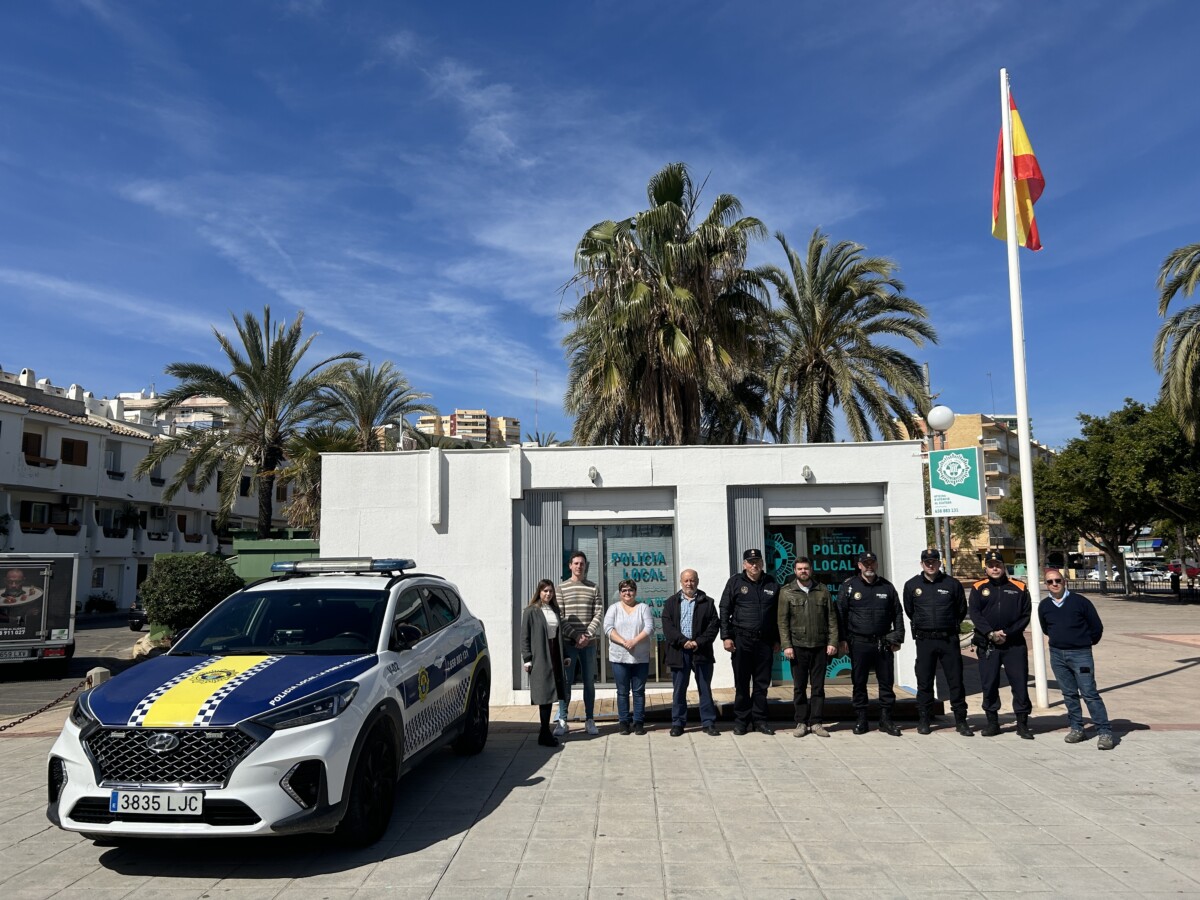 Retén Policía Local La Pobla de Farnals