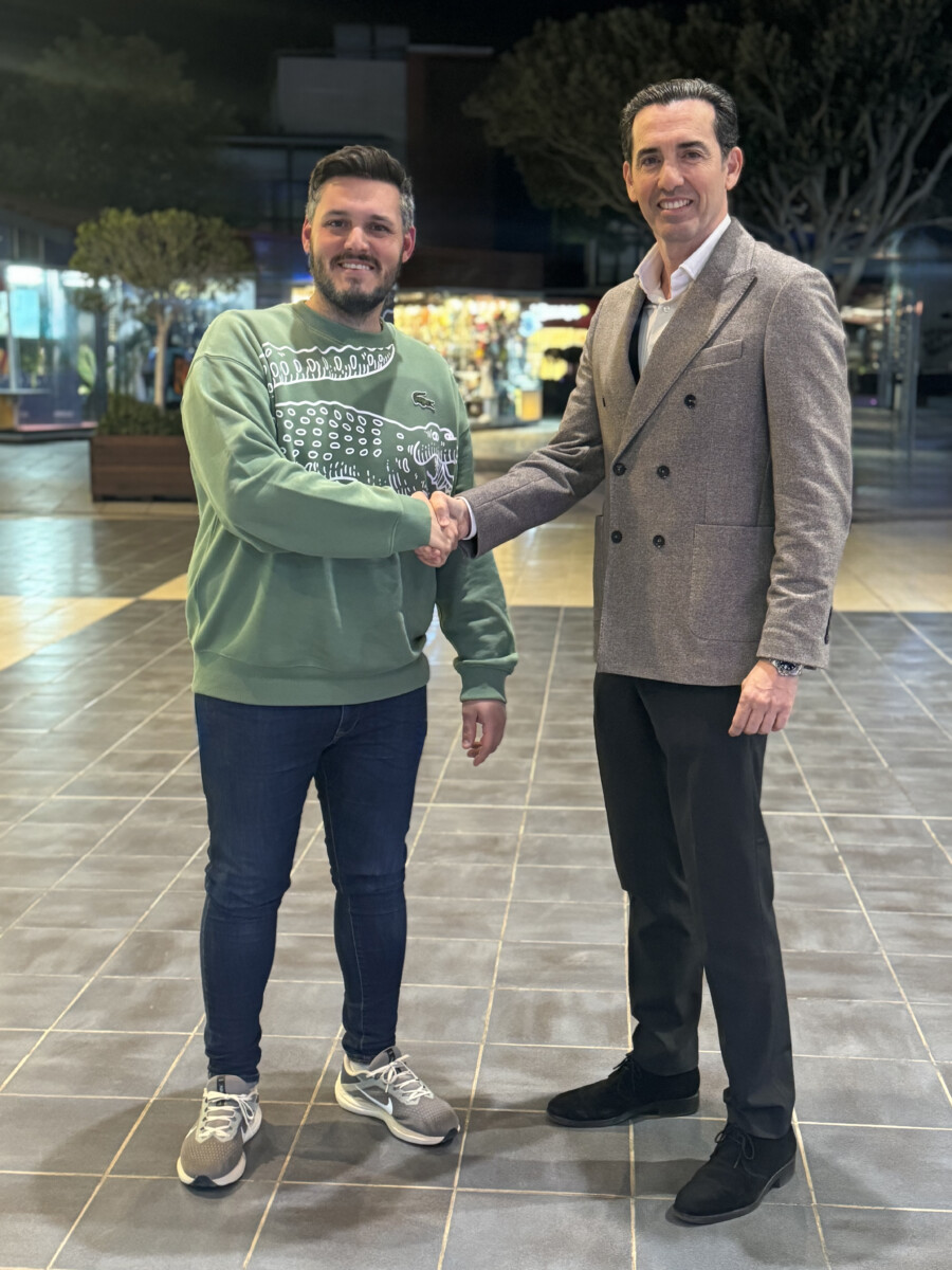 David Sánchez Llongo con Francisco Segura