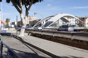 Polígono Mas del Bombo antes de las obras
