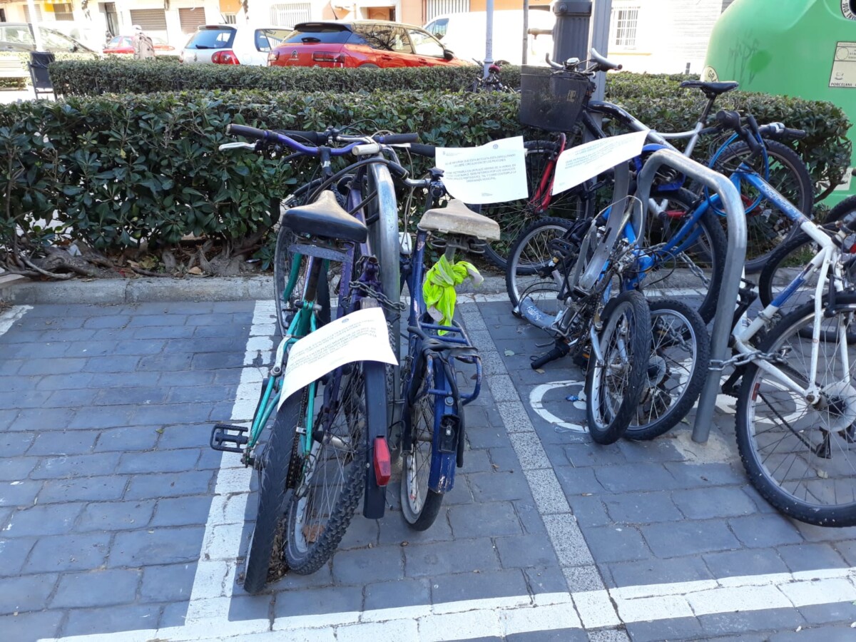 bicis abandonadas Xirivella