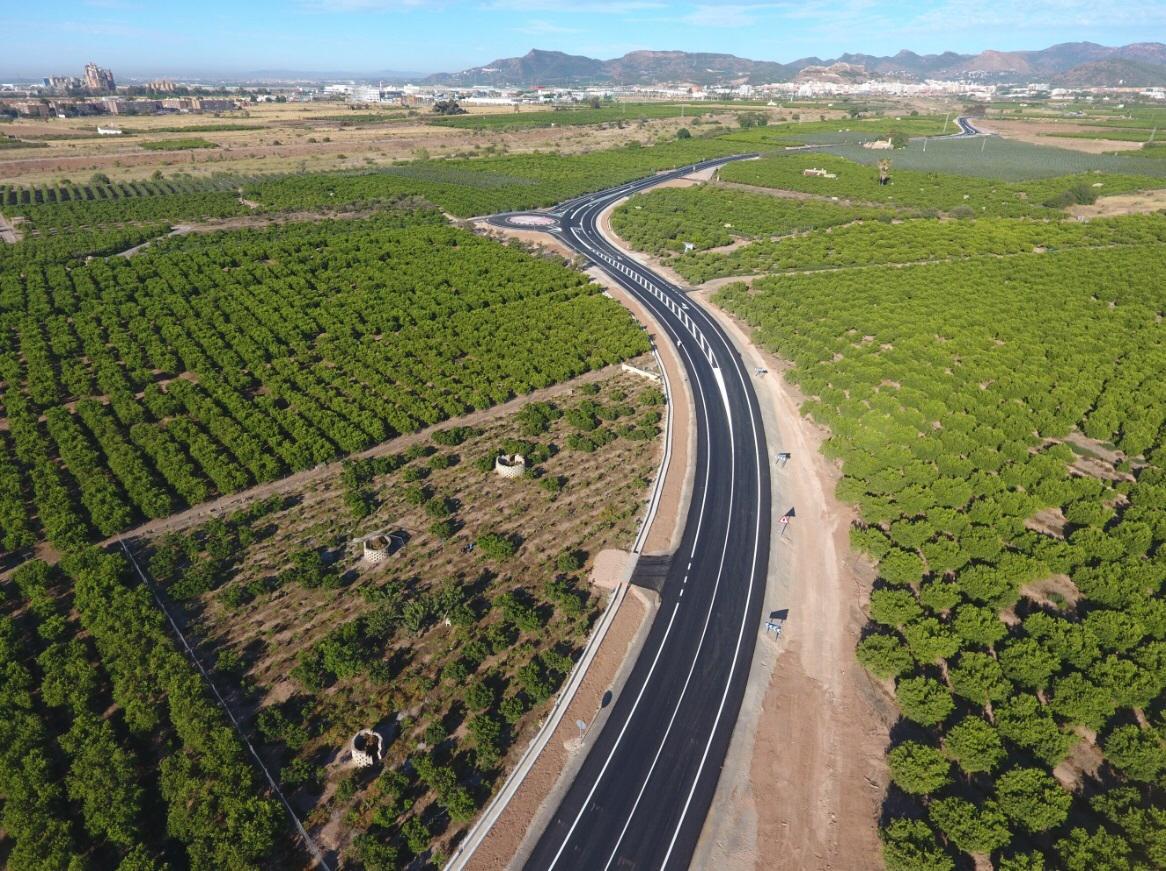 Carretera CV-317 Canet-Sagunt