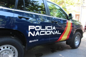Coche patrulla de la Policía Nacional
