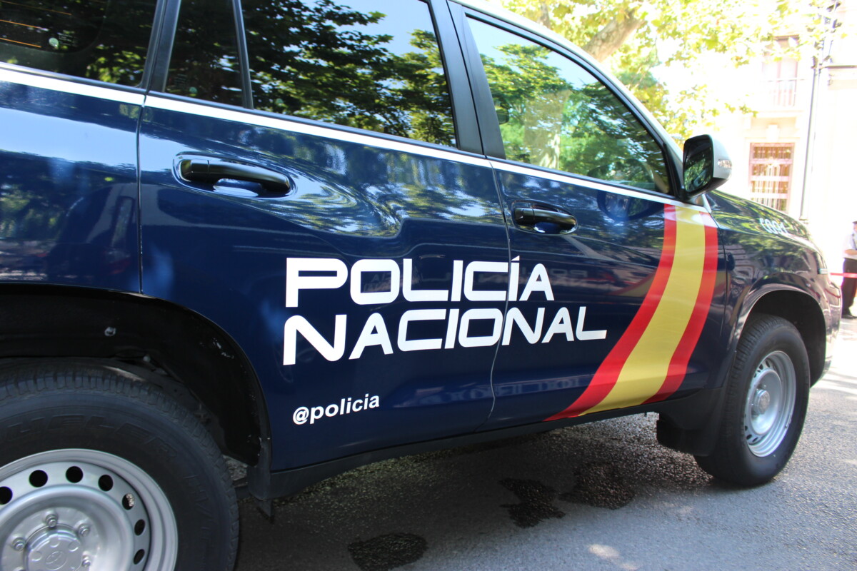 Coche patrulla de la Policía Nacional