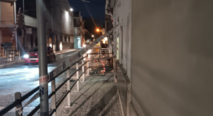 cordón policial seguridad Godella paso a nivel