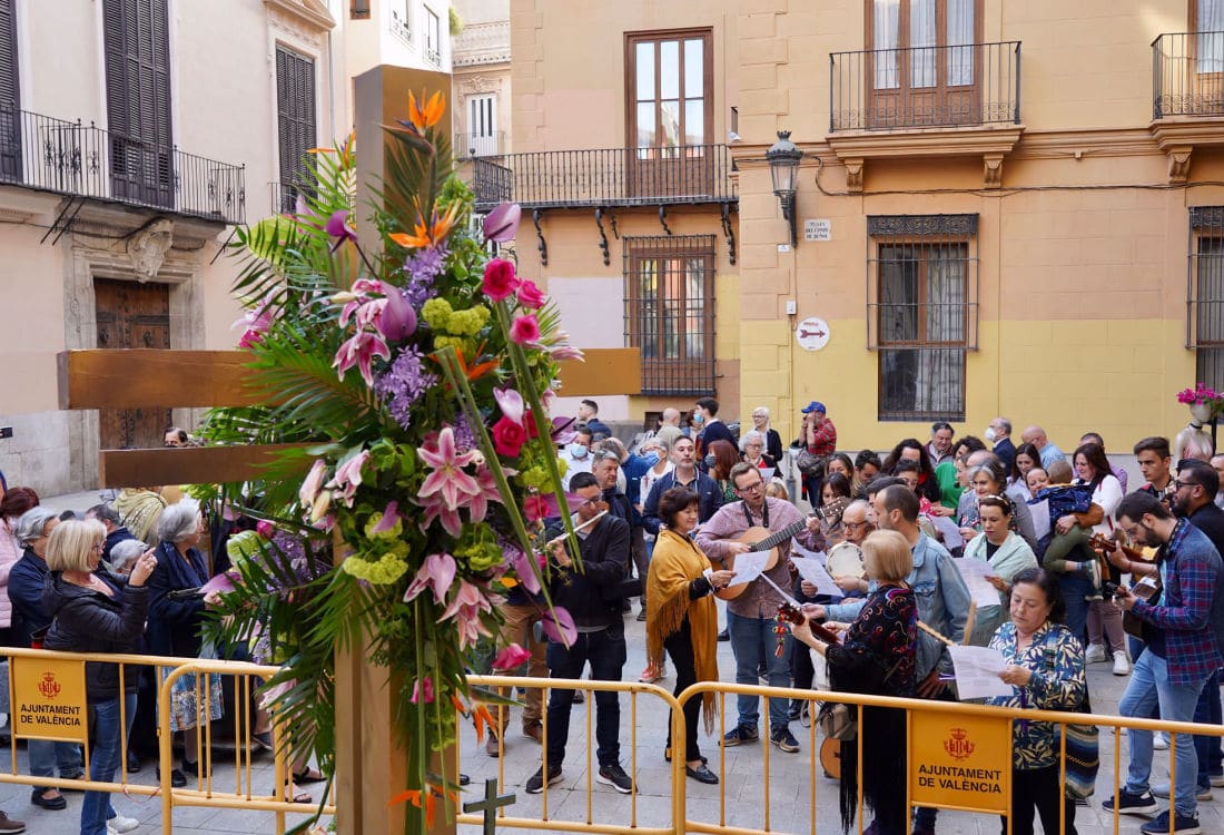 Cruz de Mayo de la parroquia de San Nicolás