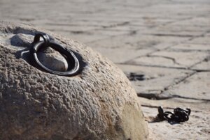 Detalle pilón Patio de Los Silos Burjassot