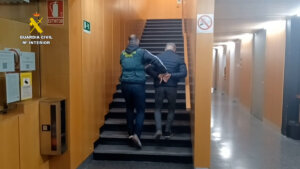 Detención del autor de varios incendios de contenedores en Moncada