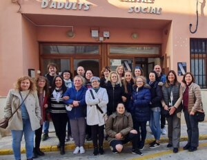 Integrants dels dos tallers d'ocupació d'Alcàsser