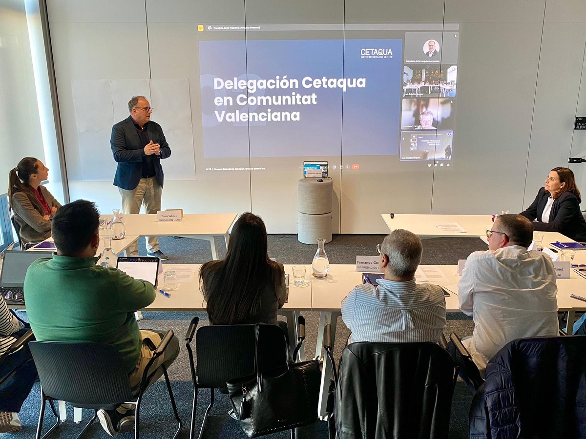 Llegada de Cetaqua a la Comunitat Valenciana