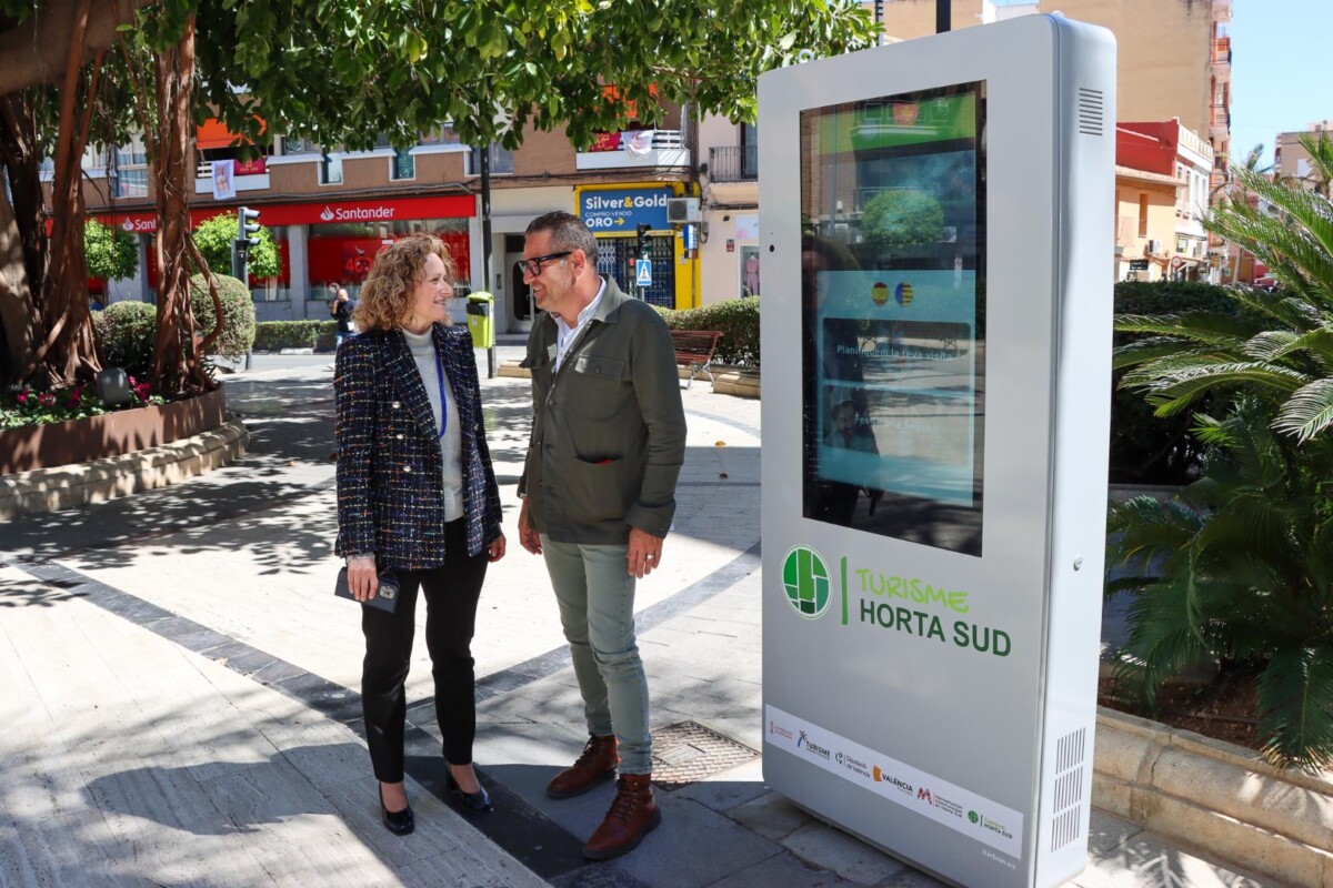 panel interactivo turismo Torrent Mancomunitat de l'Horta Sud
