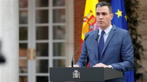Pedro Sánchez comparencia en la moncloa