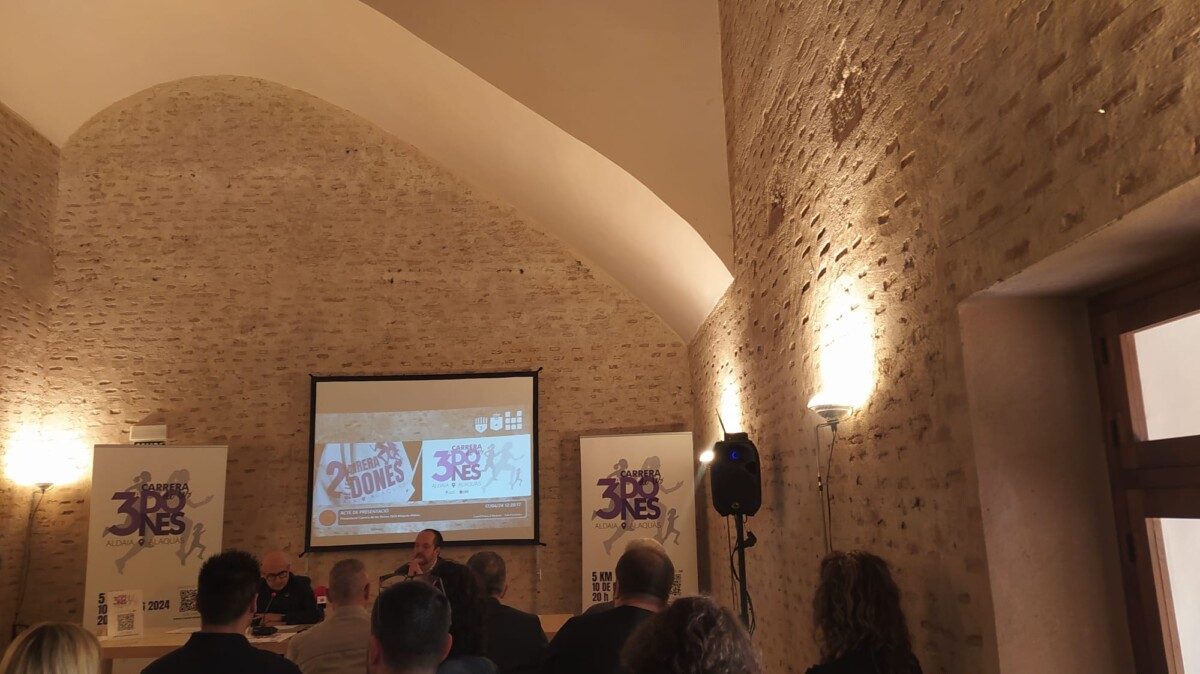 presentación III Carrera de les Dones Aldaia Alaquàs