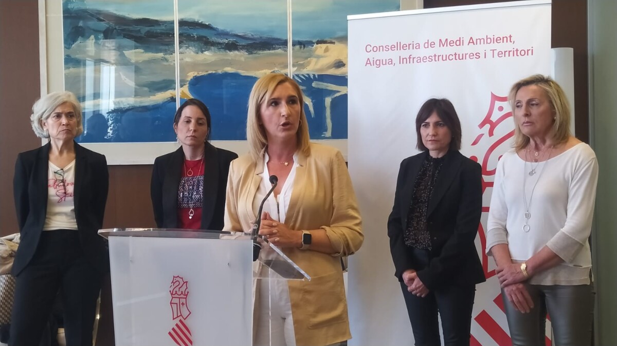 reunión conselleria plataforma soterramiento vias declaraciones Salomé Pradas