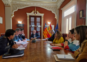 reunión dispositivos de seguridad policía local alboraya