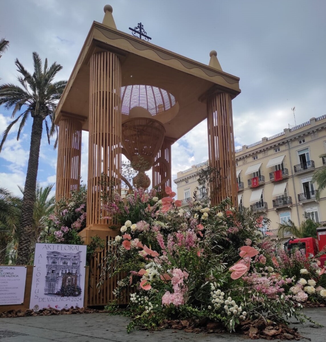 Monumento floral del Corpus