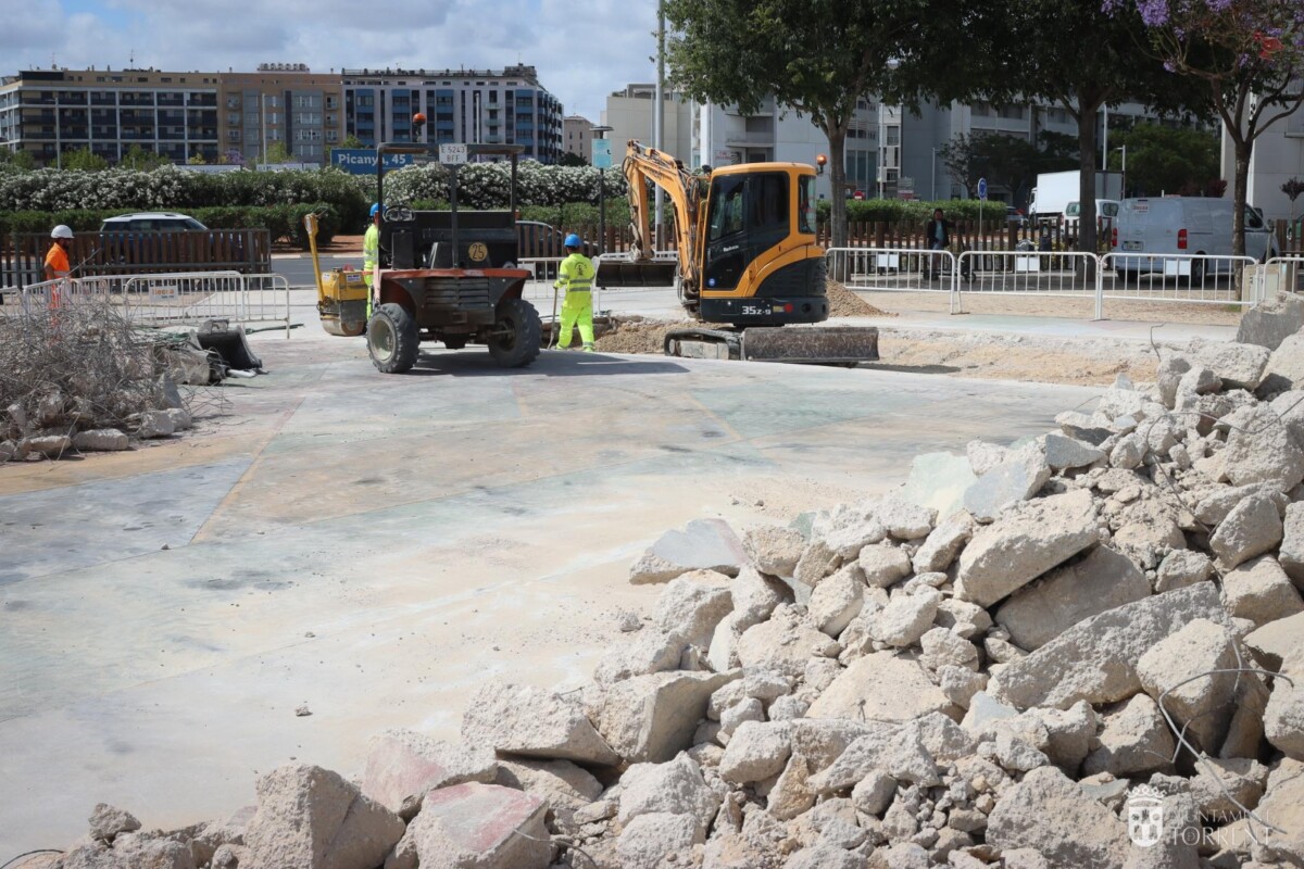 ampliación canchas deportivas Parc Central Torrent