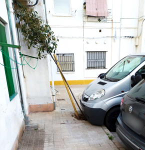 árboles dañados barrio Los Grupos Benetússer