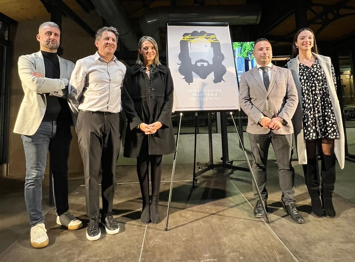 Presentación del cartel oficial de la Semana Santa Marinera de Valencia 2024