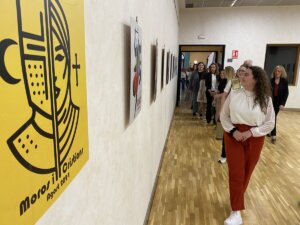 Inauguración de la exposición del cartel de Moros y Cristianos de Paterna